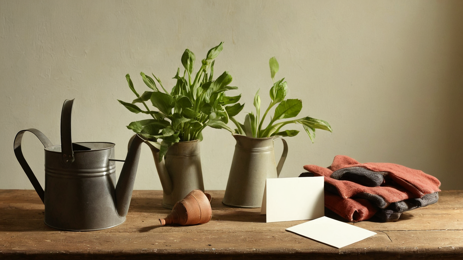 Balcony plant maintenance kit