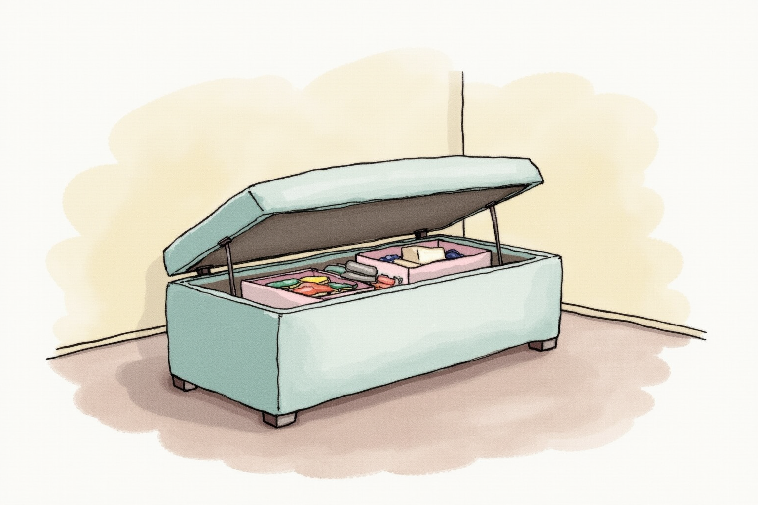 Ottoman Storage Tested — 2026 Hidden Storage Furniture Compared