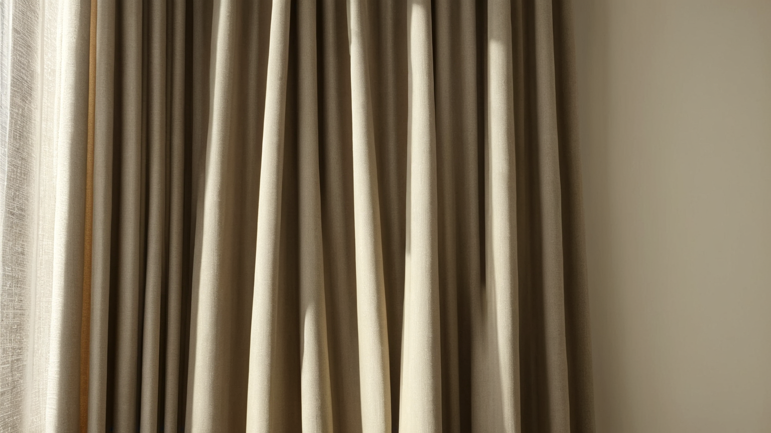 Use curtains as a heat strategy, not just decor